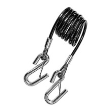 Cables de Seguridad para Remolque con Ganchos en S, Correas de Remolque de Alta Resistencia, Cadenas de Seguridad para Autocaravanas, Camiones,
