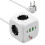 EU Plug Socket Power Strip Outlet Wall Socket Power Socket Aapter Electrical Outlet 2M 1