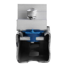 10 Pack Zonne- Eindklemmen, Zonne-Installatie voor 30mm Paneel Frames Zonne-Montagebeugels Kit voor DIY Dak
