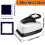 Postage Stamp Rectangular Paper Cutter Tool Square Tooth  Embossing Machine for  Hole Punch - Extra Large 48mm 6