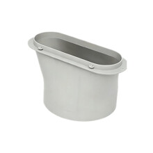 Portable Air Conditioner Hose Adapter Flat Window Tube Coupler Air Conditioner Exhaust Hose Coupler for 150mm Diameter