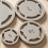 5PCS Pottery Foot Ring Template Set for Consistent Base Centering in DIY Ceramic Pottery Making 2