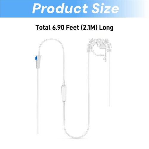 2pcs Drip Acclimation Kit for Saltwater and Freshwater Aquariums, Adjustable Slow Drip System 2