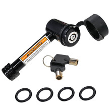 5/8-Inch Bent-Pin 70mm Trailer Hitch Lock - Safety Accessory for Off-Road Vehicles, RVs, Trucks, and Trailers