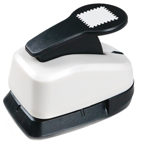 Postage Stamp Rectangular Paper Cutter Tool Square Tooth  Embossing Machine for  Hole Punch - Extra Large 48mm 1
