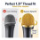 4 Pcs Microphone Grille Replacement Metal Mesh Grill  Covers , Microphone Grill  for SM58 Wired Wireless Mics 5