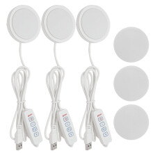LED-Lampen-Kit mit Einstellbarer Helligkeit Modell Beleuchtung Lampenset Warmweiß/Kalt/Neutral Ersatzbeleuchtungszubehör 3 Stück