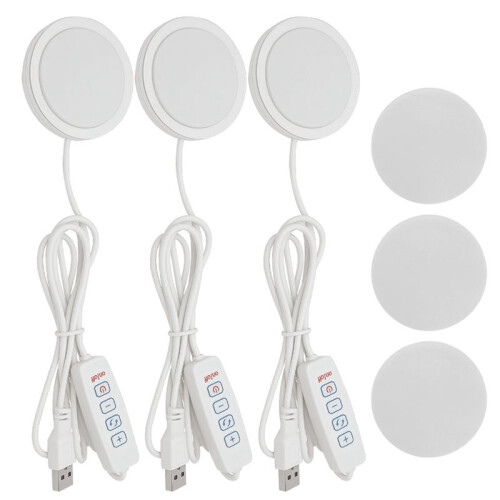 LED Lamp Kit Adjustable Brightness Model Lighting Lamp Set Warm White/Cold/Neutral Replacement Lighting Accessory 3PCS 1