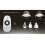 2.4GHz 4 Zone Rotating Wheel/Button Remote Touch RF Wireless CCT Remote Control LED Strip Controller FUT006 3
