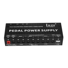 IRIN Pedal Strömförsörjning PW-2 Gitarr Pedal Strömförsörjning 10 Kanals Multi Kanal Isolerad 9-Vägs Utgång EU Kontakt