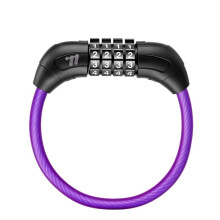 WEST BIKING Bike Lock 4 Digital Code Anti-Theft Bicycle Cable Lock Portable Bicycle Lock for Scooters Mountain Bikes
