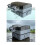 IP66 Waterproof Outdoor Wall Power Socket Box Double Switched with Protective Cover US Plug 4