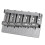 5 String Verdikte Bas Zadel Brug Pull String Plaat voor 5 String Elektrische Bas Gitaar Accessoires Zilver 1