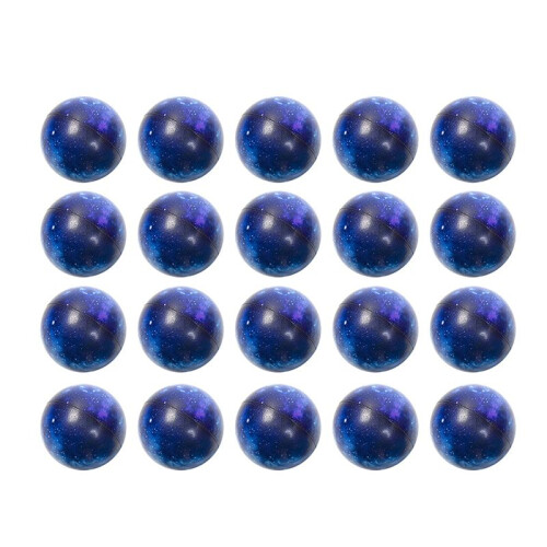 Pacote com 20 Bolas de Estresse , Bolas de Aperto com Tema Espacial de 2,5 Polegadas, Bolas de AlíVio de Estresse, Bolas Sensoriais de Aperto,