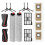Vacuum Main Side Brush Dust Bag Filter Roller Mop for  Omni E25 / E28 Vacuum Cleaner Replacement Parts 1
