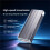 M2 SSD Case  to USB3.1 SSD Enclosure Adapter USB 3.2 Gen2 USB C External Enclosure for PC 6