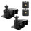 Adjustable Solar Panel Mounting Bracket Kit (Pair) - Supports 360 Rotation - Outdoor Solar Mounting Accessory 1