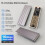 M2 SSD Case  to USB3.1 SSD Enclosure Adapter USB 3.2 Gen2 USB C External Enclosure for PC 4