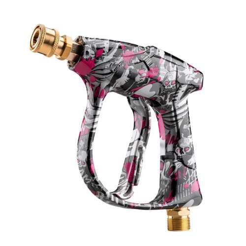 Classic Graffiti Design Washer Gun Set Supplied 5 Nozzles Base1/4" Quick Connect for Auto Maintenance Tool