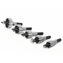 Hochgeschwindigkeitsstahl-Lochöffner, Lochsäge-Set mit Schraubenschlüssel, Bohrer-Set für Metall, Stahl, Aluminium, Kunststoff und Holz