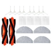 18 Delar för S20 (D106) E12 E10 B112 D106 E10C 3C 3C Förbättrad C103 Dammsugare Huvudborste HEPA-Filter