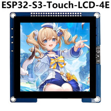 ESP32-S3 Ontwikkelingsbord IPS Capacitive Touch Display Scherm 480x480 4 Inch Display WiFi BLE5 16MB Flash 8MB PSRAM