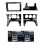 9 Inch Car Frame Fascia Adapter for  3008 2013-2016 Android Radio Stereo Frame Dash Fitting Panel Kit 3