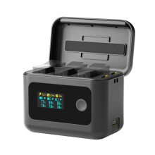 Cargador de Batería para MISSION 1/1 PRO, Estuche de Carga Rápida con Pantalla LCD, Accesorios de Hub de Cargador Inteligente
