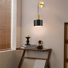 2PCS Lampes Murales Dimmer Nordic pour Chambre à Coucher Lampes Murales LED en Fer pour Éclairage Intérieur Sconces D'Aisle Escalier