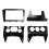 9 Inch Car Frame Fascia Adapter for  3008 2013-2016 Android Radio Stereo Frame Dash Fitting Panel Kit 4