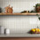 5 Sheets Removable Beige Tile Stickers - Peel & Stick Waterproof Decals for Kitchen & Bathroom 6