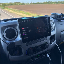 Fascia de Radio de Voiture de 10 Pouces pour Gaz Business 2010-2022 Panneau de Navigation Cadre Audio Kit de Montage de Tableau de Bord