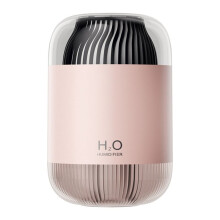 Humidifier 1000ML Rechargeable Double Spray Humidifiers with Night Light 4-Mist Modes Air Humidifier for Home Office -B