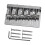 5 String Verdikte Bas Zadel Brug Pull String Plaat voor 5 String Elektrische Bas Gitaar Accessoires Zilver 2