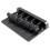 5 String Thickened Bass Saddle Bridge Pull String Plate for 5 String Electric Bass Guitar Accessories Black 5