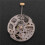 Radiation- Pendulum Mouvement Squelette Pendule RéGlage Radial Pattern Automatic Watch Movement 2001 5
