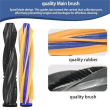 15PCS Hoofd Zijborstel Filter Mop Pad Stofzak Set voor X60 Max Ultra / X60 Ultra Stofzuiger Vervangingsonderdelen