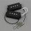 Pb P Bas Pickup Humbucker Pickup för 4-Strängad P Bas Ersättningsdel för Basgitarr 6
