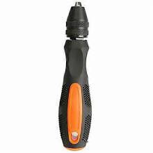 0.5-8mm Mini Hand Drill with Keyless Chuck,Use for Hand Drilling, Boring, Reaming, Hand Tools, Drill Chucks