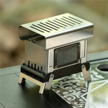 Portable Outdoor Camping Incense Burner Firewood Ornament Observing Fire Carbon Stove Aromatherapy