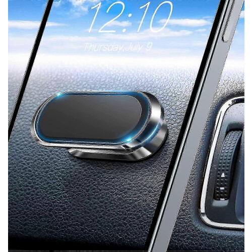 Universal Magnetic Car Phone Mount, Dashboard 360 Rotation Strong Magnet