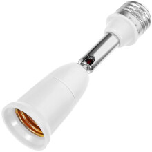 E27 to E27 Light Socket Extender Flexible Light Bulb Socket Extension Adapter
