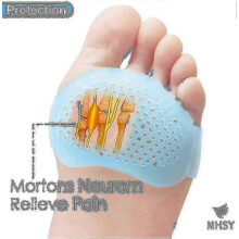 Metatarsal Pads for Men Women, 4 Pairs Ball of Foot Cushions for Neuroma Relief
