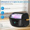 Retainer Cleaner Machine - 255ML Ultrasonic Denture Cleaner for Aligner Mouth 3
