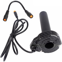 Throttle Grip Kit for Ebike Full Twist for Macfox, 3 Pin Style 12V-72V for Happyrun Freego Heybike