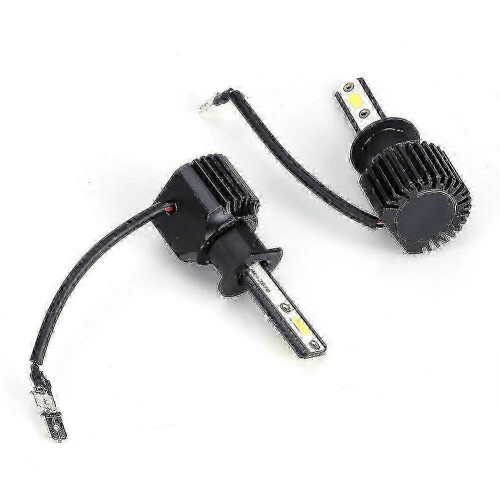 120W 6000K LED Headlight Bulbs, Bright White, Compatible with Universal Car 2