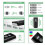 Draagbare M3 2.4G draadloze barcodescanner 1D 2D QR-code schermlezer compatibel met PDF4 2