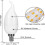 Decorative 3W E14 LED Bulb with Flame Effect 2