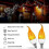 Decorative 3W E14 LED Bulb with Flame Effect 4
