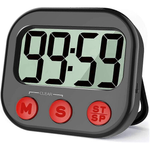 10X Visual Digital Timer Magnetic Kitchen Countdown Stopwatch Large LCD Display 1